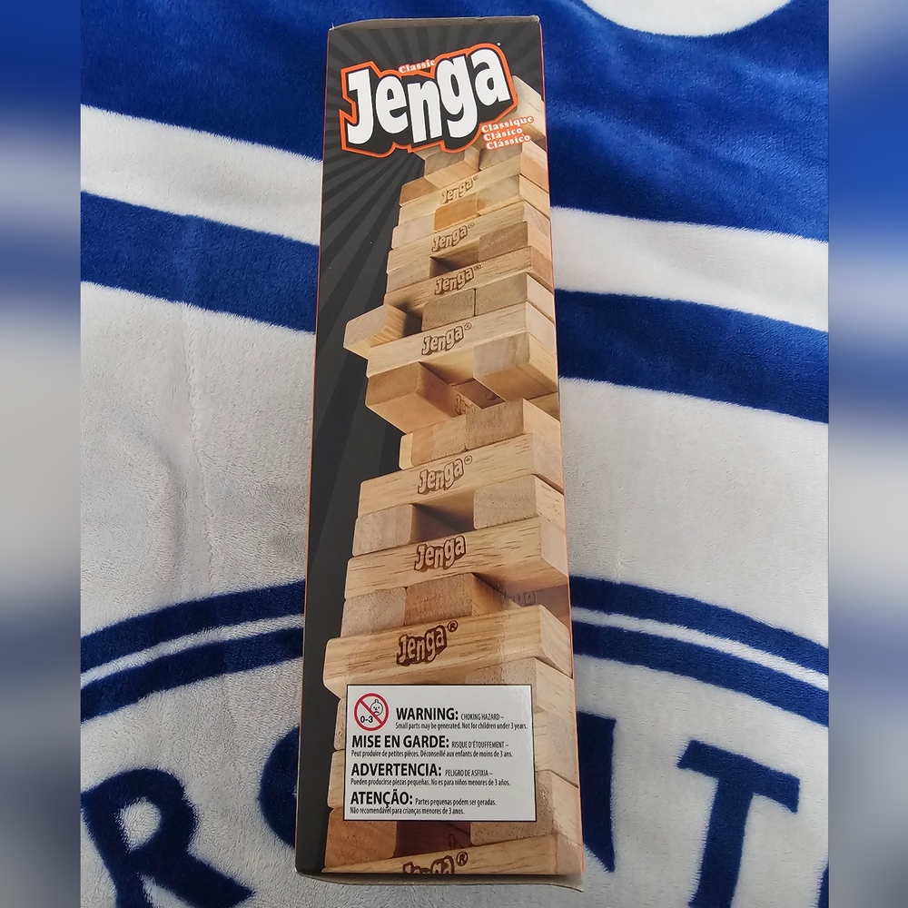 Jenga Classic Block Game - Picture 2 of 6